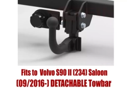 Detachable Swan Neck Tow Bar For Volvo S90 II 234 Saloon (2016-) V-311
