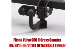 Detachable Swan Neck Tow Bar For Volvo S60 II Cross Country (2015-18) V-309