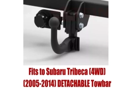 Detachable Swan Neck Tow Bar For SUBARU Tribeca 4WD (2005-2014) S-423