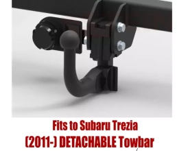Detachable Swan Neck Tow Bar For SUBARU Trezia (2011-) T-213
