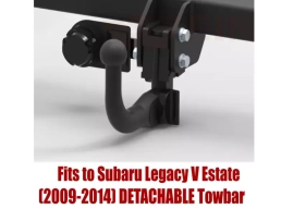 Detachable Swan Neck Tow Bar For SUBARU Legacy V Estate (2009-2014) S-417