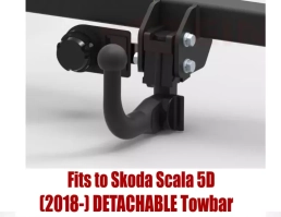 Detachable Swan Neck Tow Bar For SKODA Scala 5D (2018-) S-298