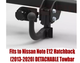 Detachable Swan Neck Tow Bar For NISSAN Note E12 Hatchback (2013-20) 068