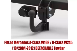 Detachable Swan Neck Tow Bar For MERCEDES A/B-Class W245/169 2004-2012 M-099