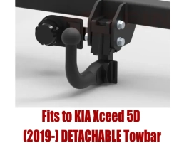 Detachable Swan Neck Tow Bar For Kia Xceed 5D (2019-) K-090