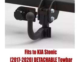 Detachable Swan Neck Tow Bar For Kia Stonic (2017-2020) K-076