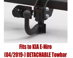 Detachable Swan Neck Tow Bar For KIA E-Niro (2019-22) K-097
