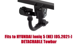 Detachable Swan Neck Tow Bar For HYUNDAI Ioniq 5 (NE)(2WD/4WD) 2021- H-291