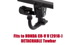 Detachable Swan Neck Tow Bar For HONDA CR-V V (2018-) H-084
