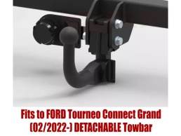 Detachable Swan Neck Tow Bar For FORD Tourneo Connect Grand (2022-) V-079
