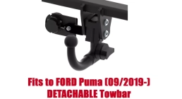 Detachable Swan Neck Tow Bar For FORD Puma (2019-) F-316