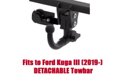 Detachable Swan Neck Tow Bar For Ford Kuga III (2019-) F-314