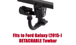 Detachable Swan Neck Tow Bar For Ford Galaxy (2015-23) F-204