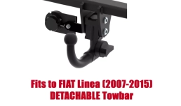 Detachable Swan Neck Tow Bar For FIAT Linea (2007-2015) F-096