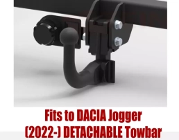 Detachable Swan Neck Tow Bar For DACIA Jogger (2022-) D-043