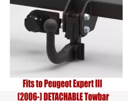 Detachable Swan Neck Tow Bar For PEUGEOT Expert III (2016-) T-184