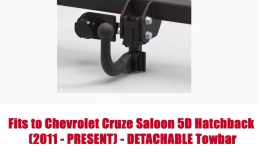 Detachable Swan Neck Tow Bar For Chevrolet Cruze 5D (2011- ) C-263