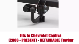 Detachable Swan Neck Tow Bar For Chevrolet Captiva (2006-2013 ) C-256