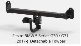 Detachable Swan Neck Tow Bar For BMW 5 M Series G30 G31 (2017-) B-083