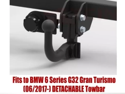 Detachable Swan Neck Tow Bar For BMW 6 Series G32 GT (2017-) B-083