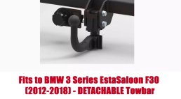 Detachable Swan Neck Tow Bar For BMW 3 Saloon F30 2012-2018 B-044