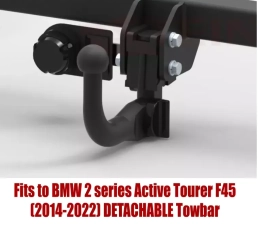 Detachable Swan Neck Tow Bar For BMW 2 Active Tourer  F45 (2014-2022) B-081