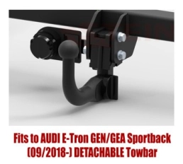 Detachable Swan Neck Tow Bar For Audi E-Tron(GEN) (2018-) A-120