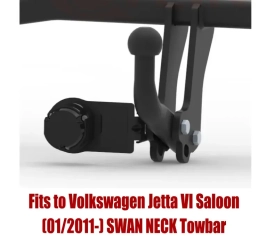 Swan Neck Tow Bar For Volkswagen Jetta VI Saloon (2011-) V-074