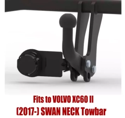 Swan Neck Tow Bar For Volvo XC60 II (2017-) V-314