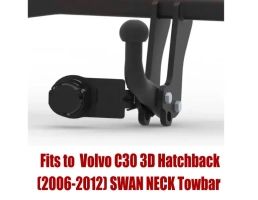 Swan Neck Tow Bar For Volvo C30 3D (incl. R-Design) (2006-2012) V-276
