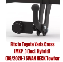 Swan Neck Tow Bar For TOYOTA Yaris Cross MXP_  (incl. Hybrid) (2020-) T-236