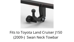 Swan Neck Tow Bar For Toyota Land Cruiser J150 (2009-) T-168