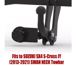 Swan Neck Tow Bar For Suzuki SX4 S-CROSS (2013-2021) S-389
