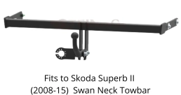 Swan Neck Tow Bar For Skoda Yeti 5D (2WD/4WD) (2009-18) S-355