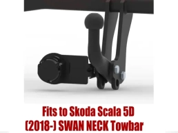 Swan Neck Tow Bar For SKODA Scala 5D (2018-) S-297