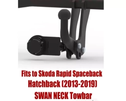 Swan Neck Tow Bar For SKODA Rapid Spaceback Hatchback (2013-2019) S-312