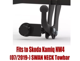 Swan Neck Tow Bar For SKODA Kamiq NW4 (2019-) S-299