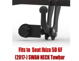 Swan Neck Tow Bar For SEAT Ibiza 5D 6F (2017-) V-158
