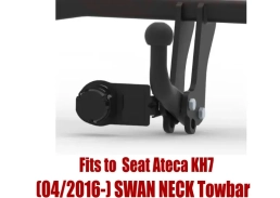 Swan Neck Tow Bar For SEAT Ateca KH7 (2016-) S-116
