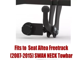 Swan Neck Tow Bar For SEAT Altea Freetrack (2007-2015) S-101
