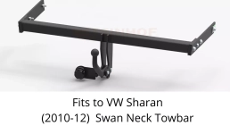Swan Neck Tow Bar For Volkswagen Sharan (2010-12) V-137