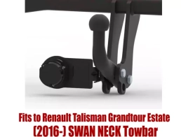 Swan Neck Tow Bar For RENAULT Talisma Grandtour (Estate) (incl. version with smart opener system) (2016-) R-121