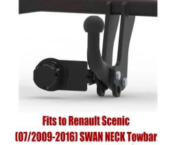 Swan Neck Tow Bar For RENAULT Scenic (2009-2016) R-114
