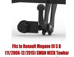 Swan Neck Tow Bar For RENAULT Megane III 5D (2008-2015) R-112