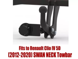 Swan Neck Tow Bar For RENAULT Clio IV 5D (2012-2020) R-027