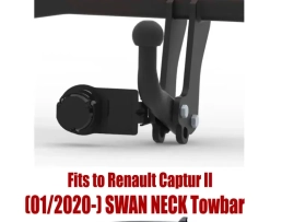Swan Neck Tow Bar For RENAULT Captur II (2020-) R-018