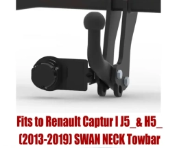 Swan Neck Tow Bar For RENAULT Captur I J5_/H5_ (2013-2019) R-016