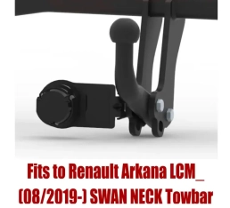 Swan Neck Tow Bar For RENAULT Arkana (LCM_) (2019-) R-010