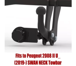 Swan Neck Tow Bar For PEUGEOT 2008 II (U_ ) (2019-) P-072