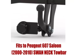 Swan Neck Tow Bar For PEUGEOT 607 Saloon (2000-2010) P-015